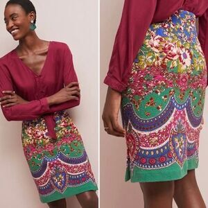 NWT Anthropologie Maeve pencil skirt size 6